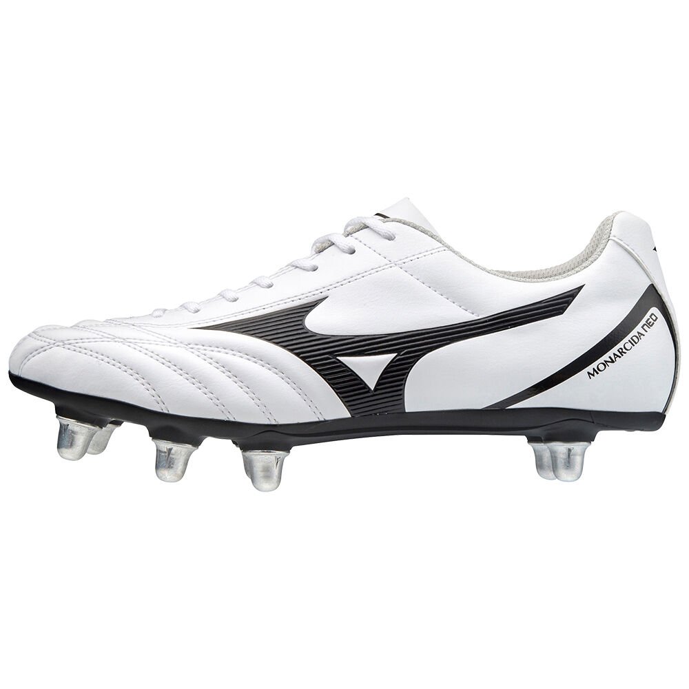 Mizuno Monarcida Neo Rugby SI Női Rögbi Cipő Fehér/Fekete/Piros NSW975423